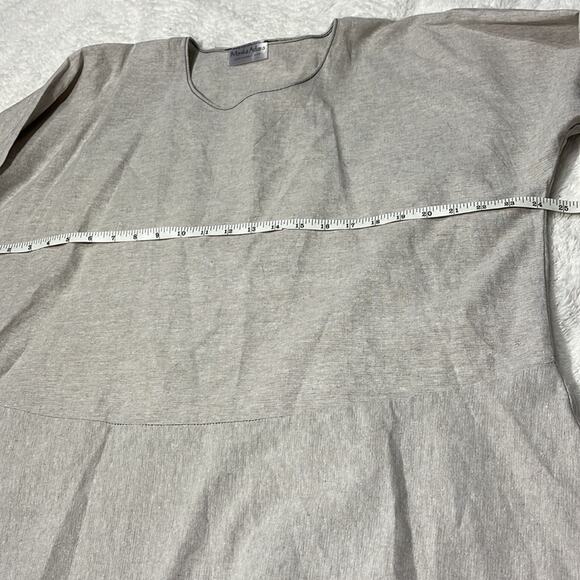 Monika Astara tan linen tunic raw canvas tunic small medium - Picture 5 of 12